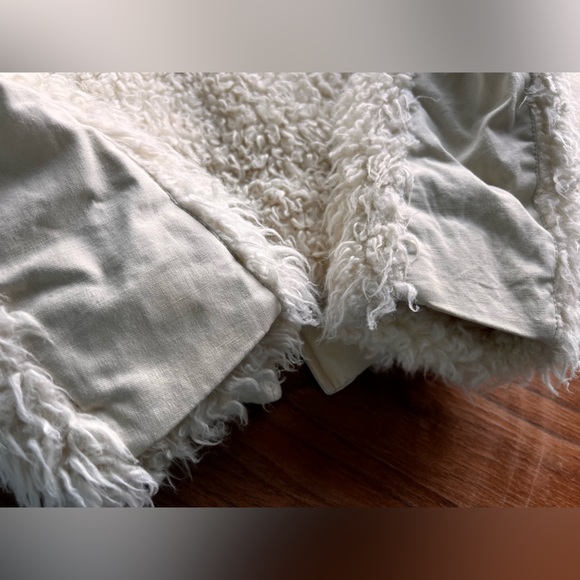 ❗️clearance❗️ See By Chloe - Faux Fur Puffed Jacket Cream Size 36 - Picture 6 of 10